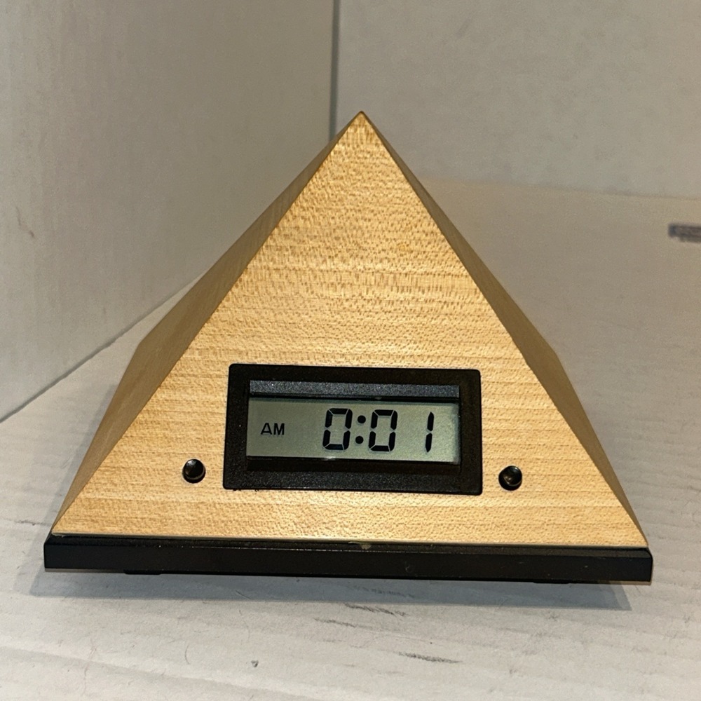 Pyramid Gong Clock Discontinued Soothing Sage Made In France Gentle Wake Zen